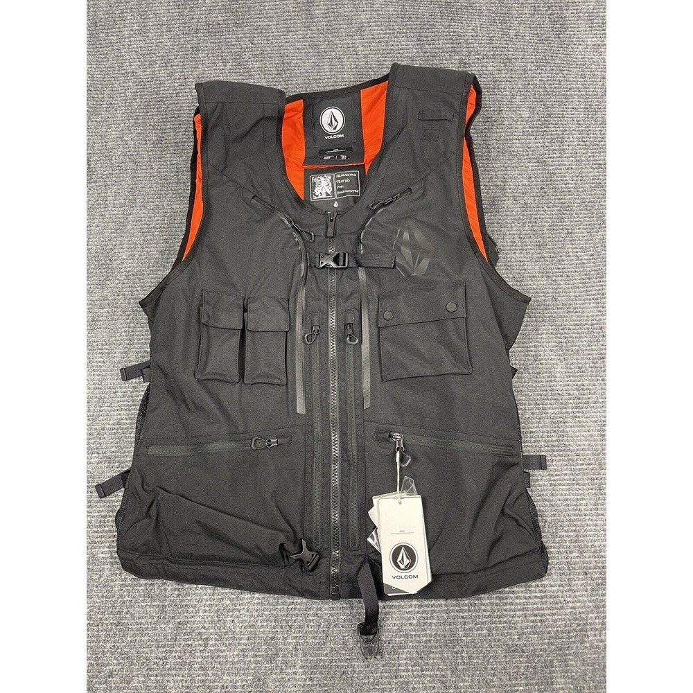 Volcom Iguchi Slack Vest Mens Extra Large Expedition Snowboarding Vest NWT